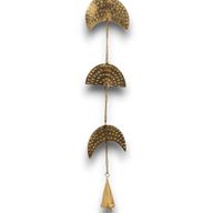 Carillons Indiens - Laiton Phases de Lune Suspendu avec Cloche - 115 cm