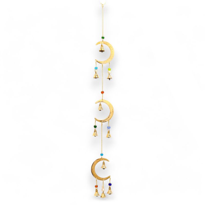 Carillons Indiens - Goutte de Lune - 10 Clochettes - 6.5x63 cm