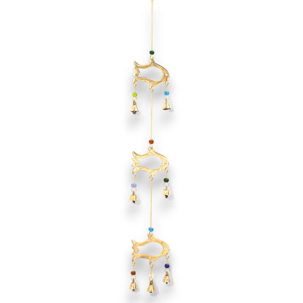Carillons Indiens - Goutte de Poisson - 7 Clochettes - 8.5x54 cm