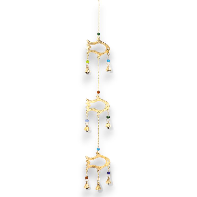 Carillons Indiens - Goutte de Poisson - 7 Clochettes - 8.5x54 cm
