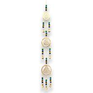 Carillons Indiens - Goutte Celtique en Laiton - 7 Clochettes - 6x64 cm
