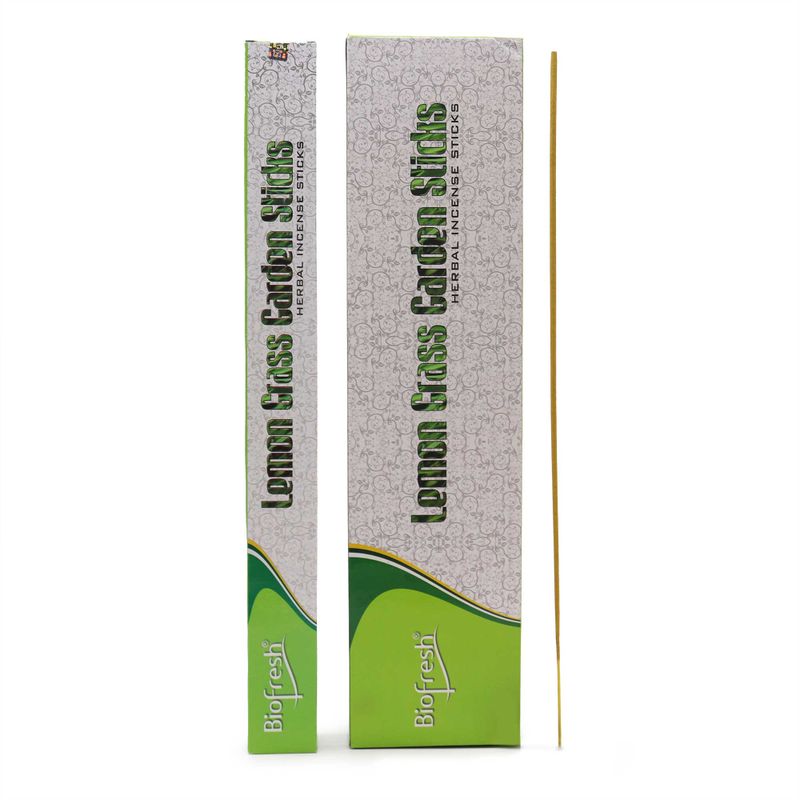 Bâtons d'Encens Biofresh Garden - (10 x 50 cm) - Herbe de Citron