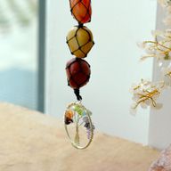 Pendant en Pierre Chakra Suspendu - Arbre de Vie