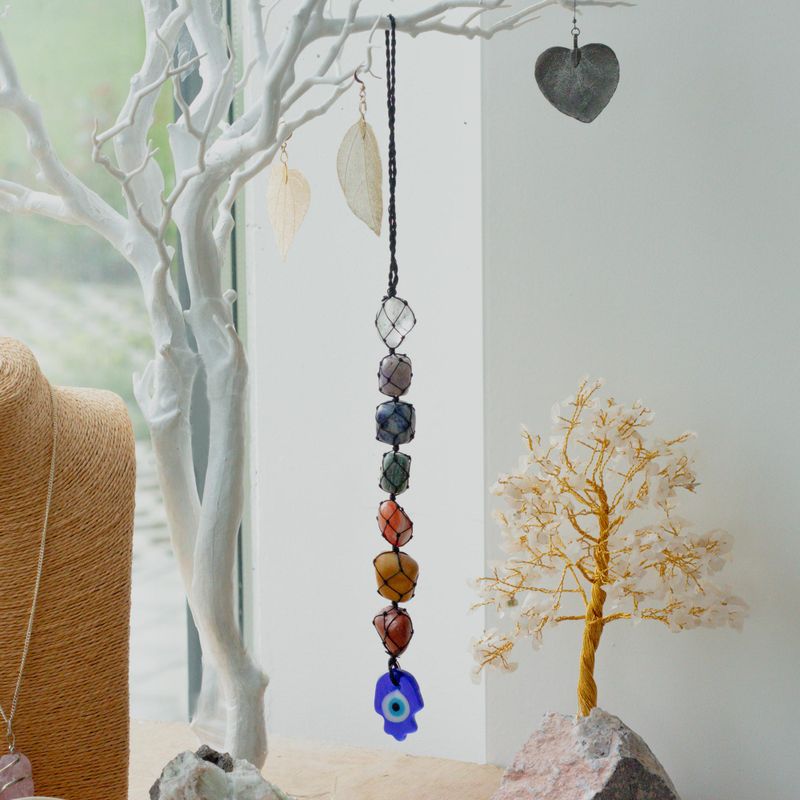 Pendant en Pierre Chakra Suspendu - Hansa