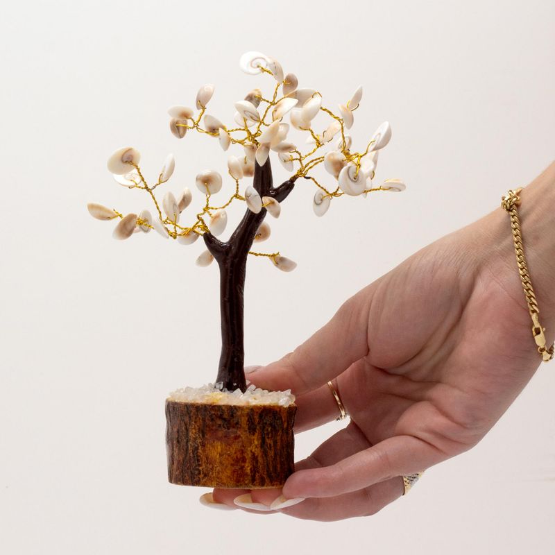 Grand Arbre de Pierres Gomati Chakra en Cercle - (60 pierres)