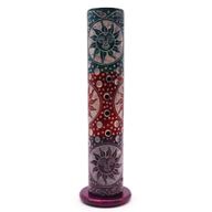 Porte-encens en pierre à savon Tour Ronde 25 cm - Soleils