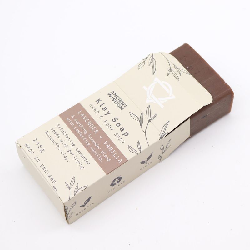Savon à l'argile - Lavande & Vanille
