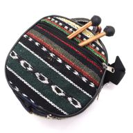 Tambour Tongue Drum en Acier Medium Multicolore - 17x13 cm