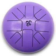 Tambour Tongue Drum en Acier Medium OM Violet - 22x16 cm