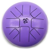 Tambour Tongue Drum en Acier Medium OM Violet - 22x16 cm