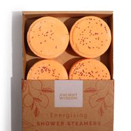 Galets de Douche Zen- Quatuor Bien-Être Zen- Énergisant (Orange)