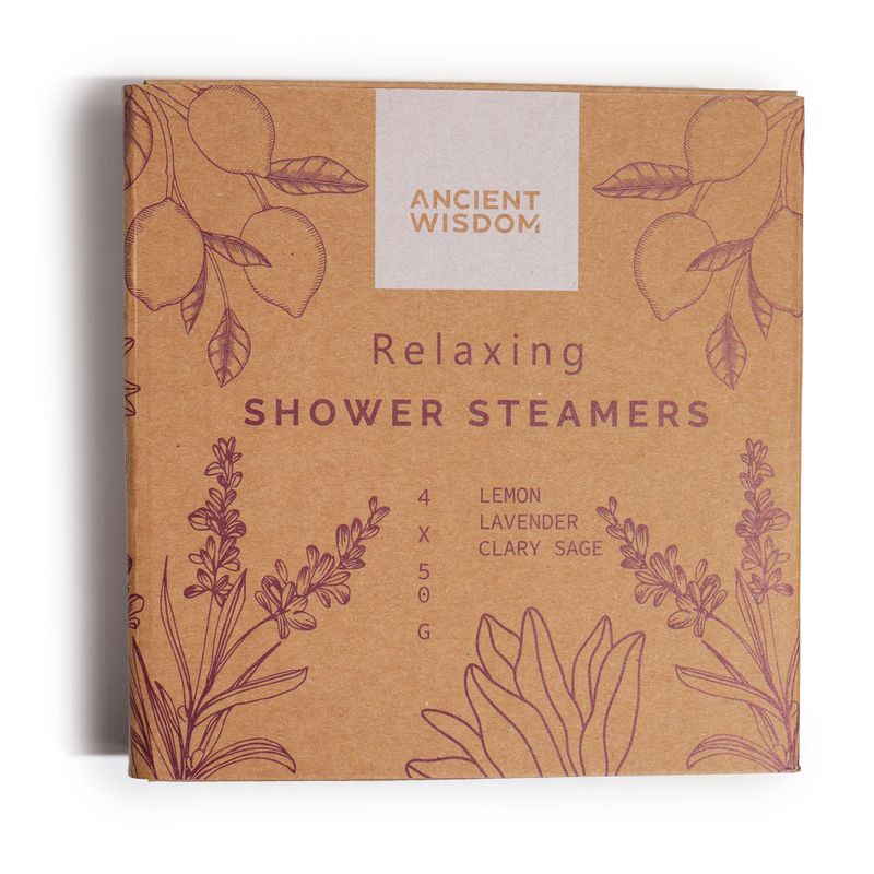 Galets de Douche Zen- Quatuor Bien-Être Zen- Relaxant (Violet)