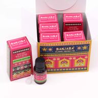 Huile Parfumée Indienne Banjara 10ml - Rose Sauvage