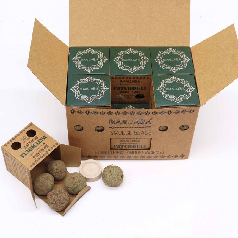 Perles de Fumigation Banjara (cinq) - Patchouli