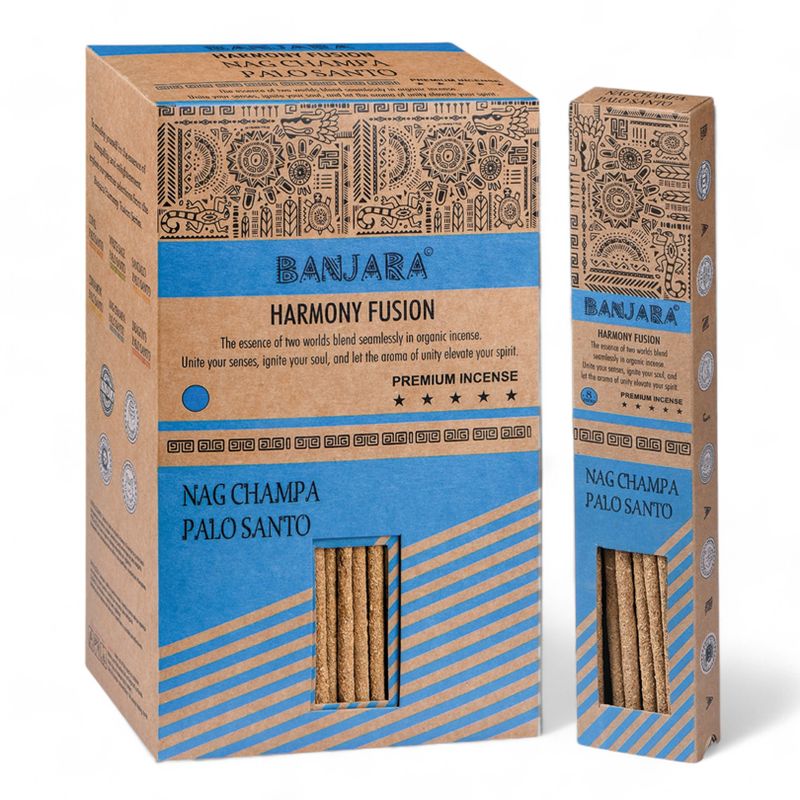 Bâtons de Fumigation Banjara Palo Santo - Nag Champa