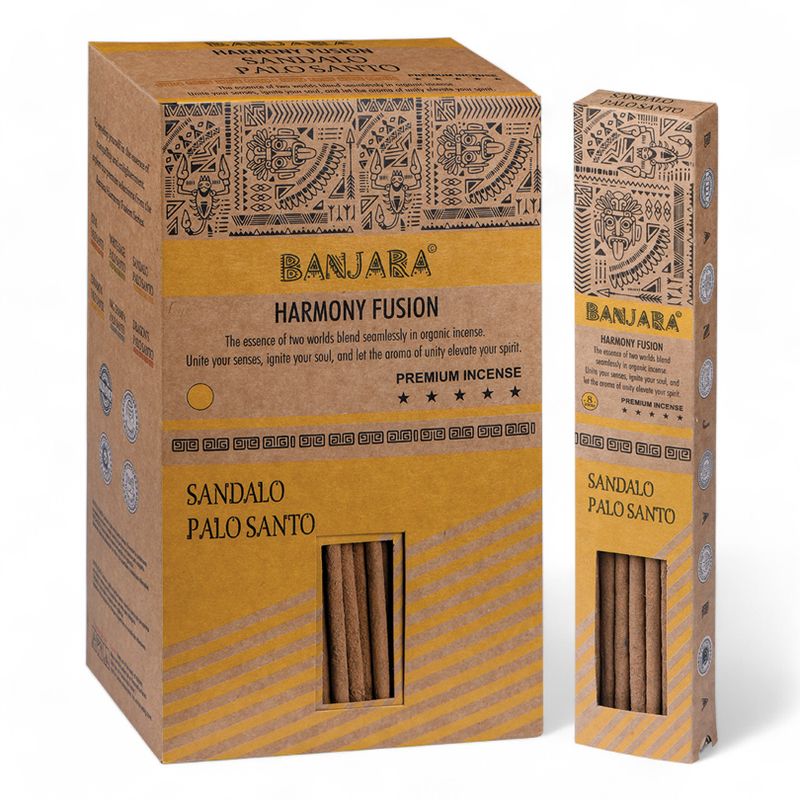 Bâtons de Fumigation Banjara Palo Santo - Bois de Santal