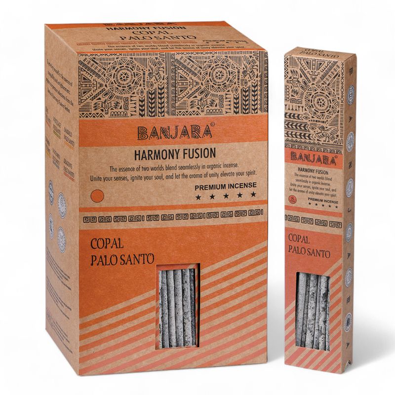 Bâtons de Fumigation Banjara Palo Santo - Copal