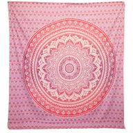 Tenture Murale / Drap de Plage - Umrao Mandala - Violet