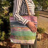 Sac de Grand Tapis Recyclé - Teintes de Crépuscule