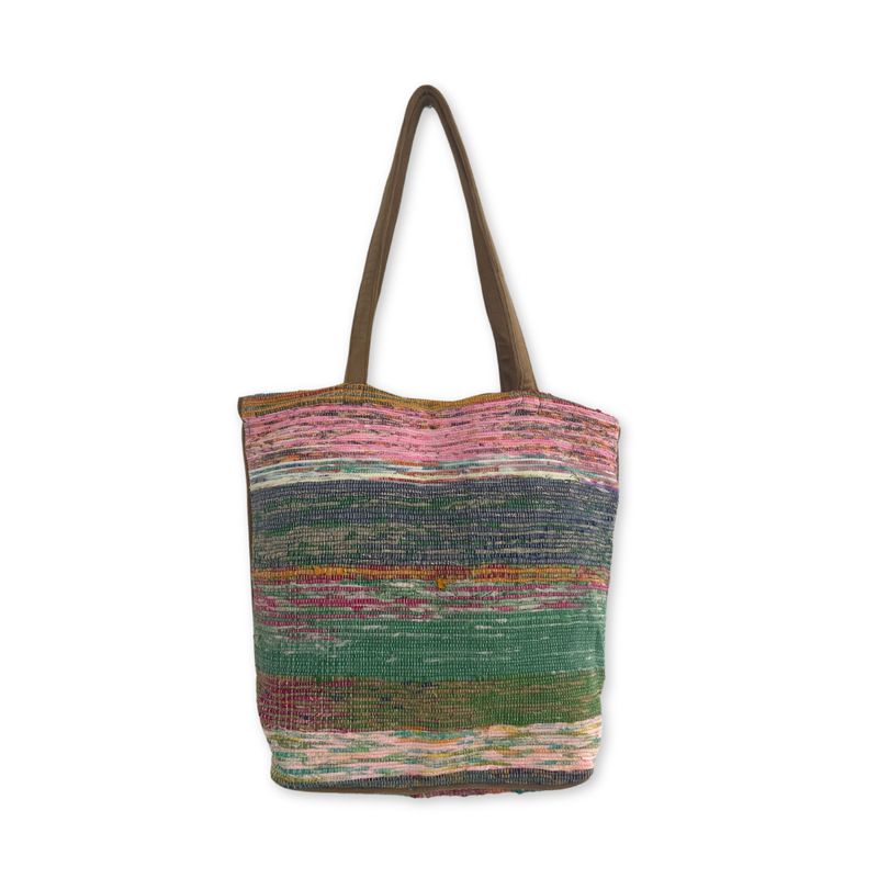 Sac de Grand Tapis Recyclé - Teintes de Crépuscule
