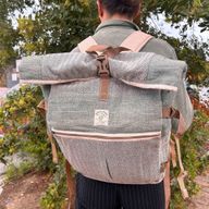 Sac à Dos de Trekking en Chanvre - Sauge