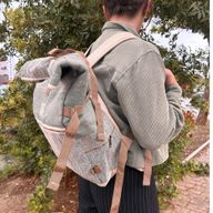 Sac à Dos de Trekking en Chanvre - Sauge
