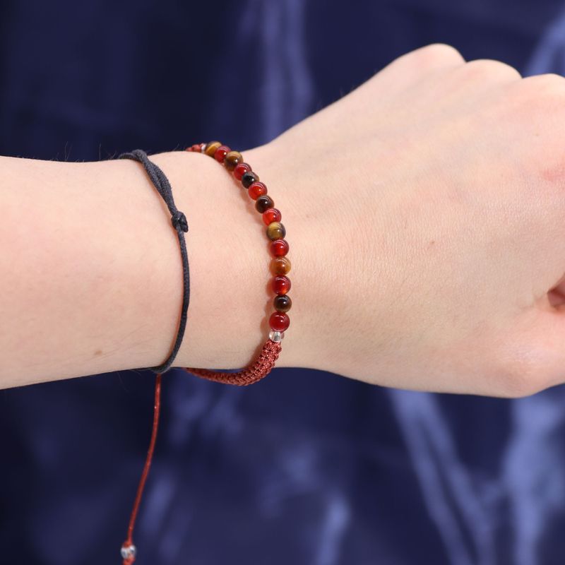 Bougie  du Zodiaque avec Bracelet en Gemmes - Lion