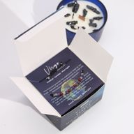 Bougie  du Zodiaque avec Bracelet en Gemmes - Vierge