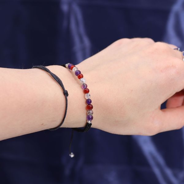 Bougie du Zodiaque avec Bracelet en Gemmes - Vierge
