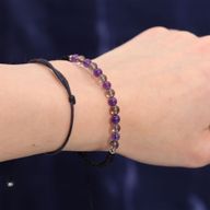 Bougie  du Zodiaque avec Bracelet en Gemmes - Capricorne