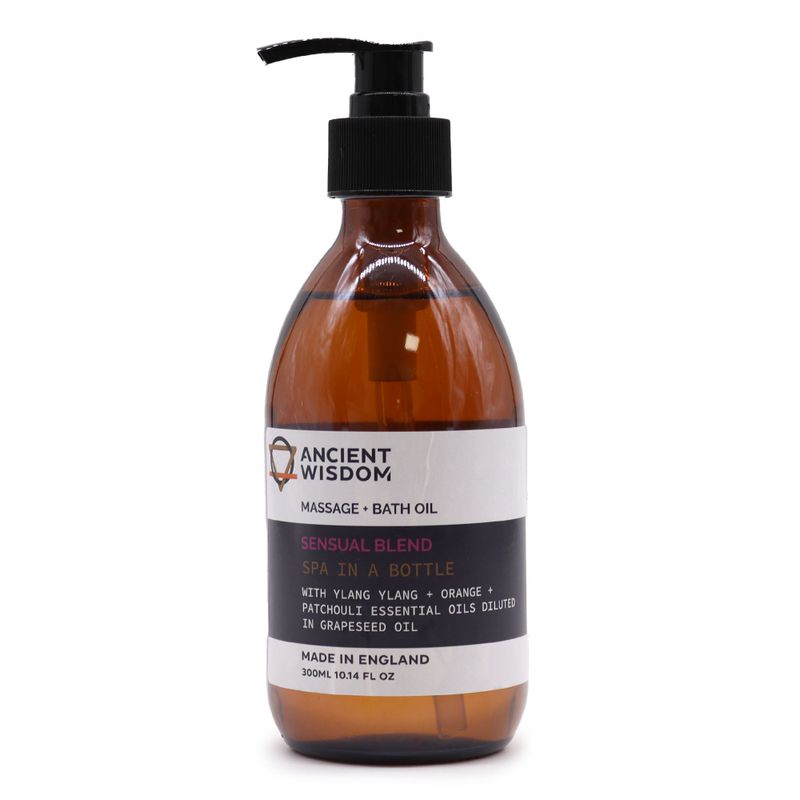 Huile de Massage et Bain Aromathérapie - Sensuelle