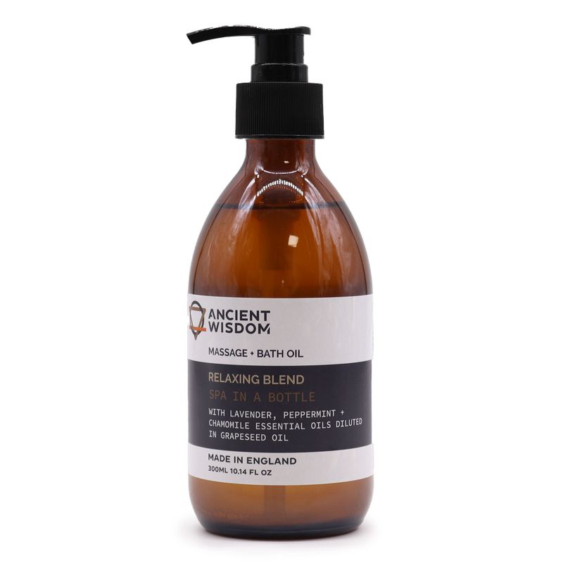 Huile de Massage et Bain Aromathérapie - Relaxante