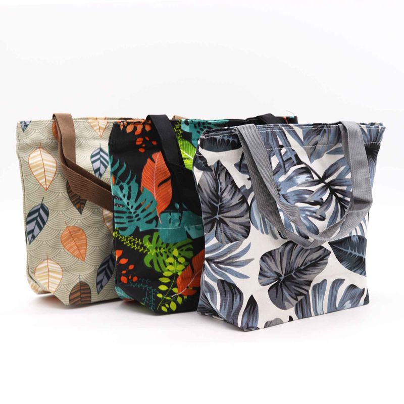 Sacs Pratiques Tropicaux (3 x 2 designs variés) - 32 x 23 x 10 cm