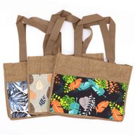 Sac Tropical pour Courses (3 designs variés) - 40 x 30 x 9 cm