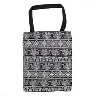 Sac Classique avec Fermeture Éclair - Éléphants 40 x 34 cm