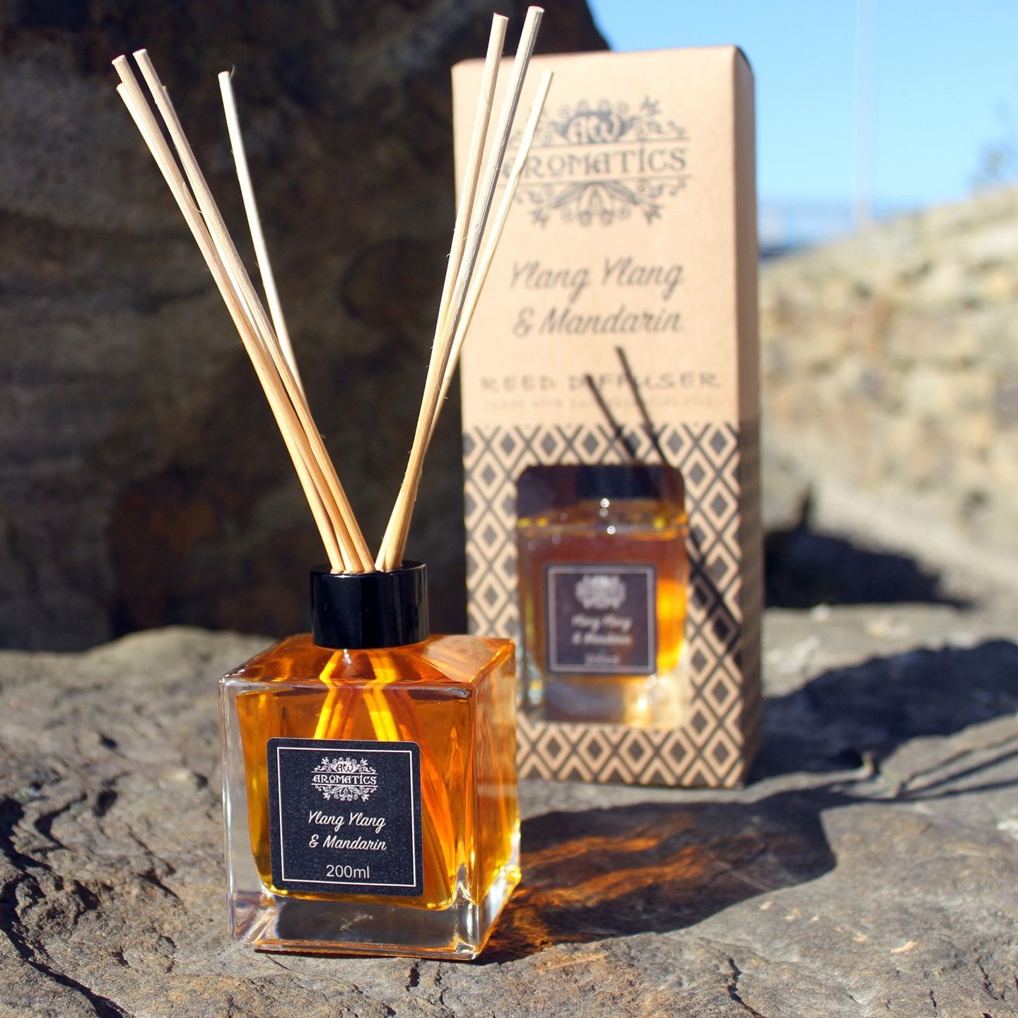 Diffuseurs à Rotin aux Huiles Essentielles 200ml