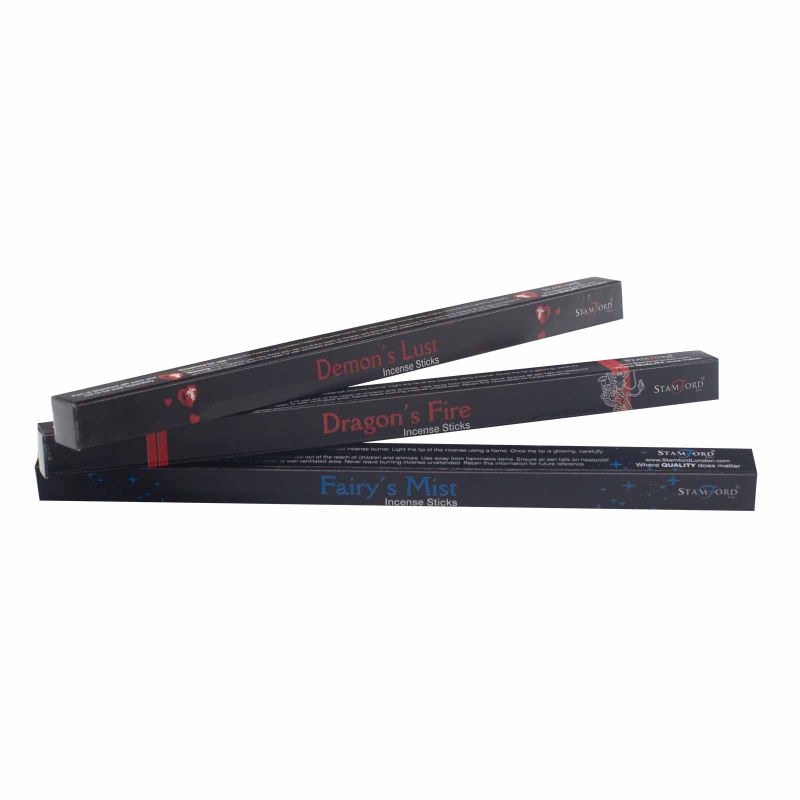 Coffret cadeau d'encens noir Stamford