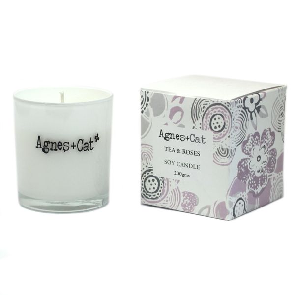 Bougie Votive - Thé et Roses