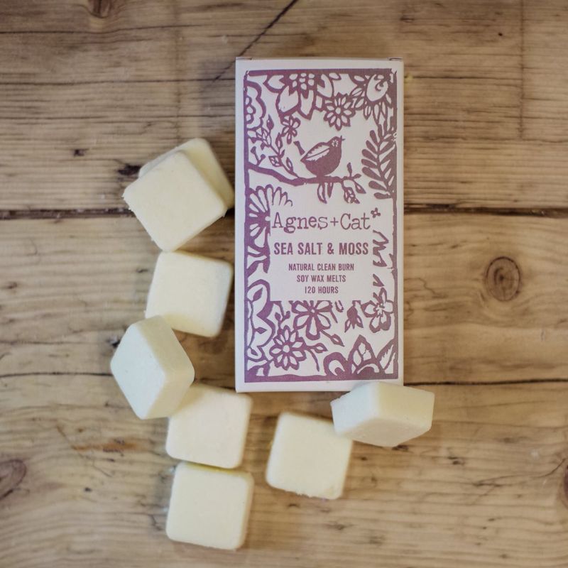 Boîte de 8 Fondants Parfumés - Sel Marin + Mousse