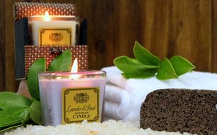 Bougie à la cire de soja - Pamplemousse et Gingembre
