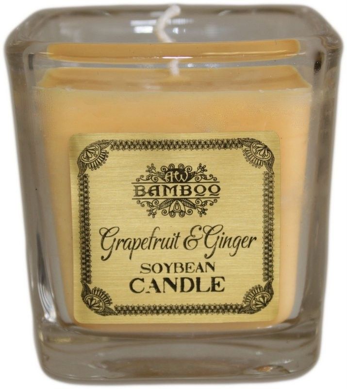 Bougie à la cire de soja - Pamplemousse et Gingembre