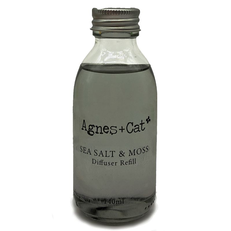 140ml Recharge Diffuseur à Roseaux - Sel de Mer et Mousse