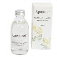 140ml Recharge Diffuseur à Roseaux - Sel de Mer et Mousse