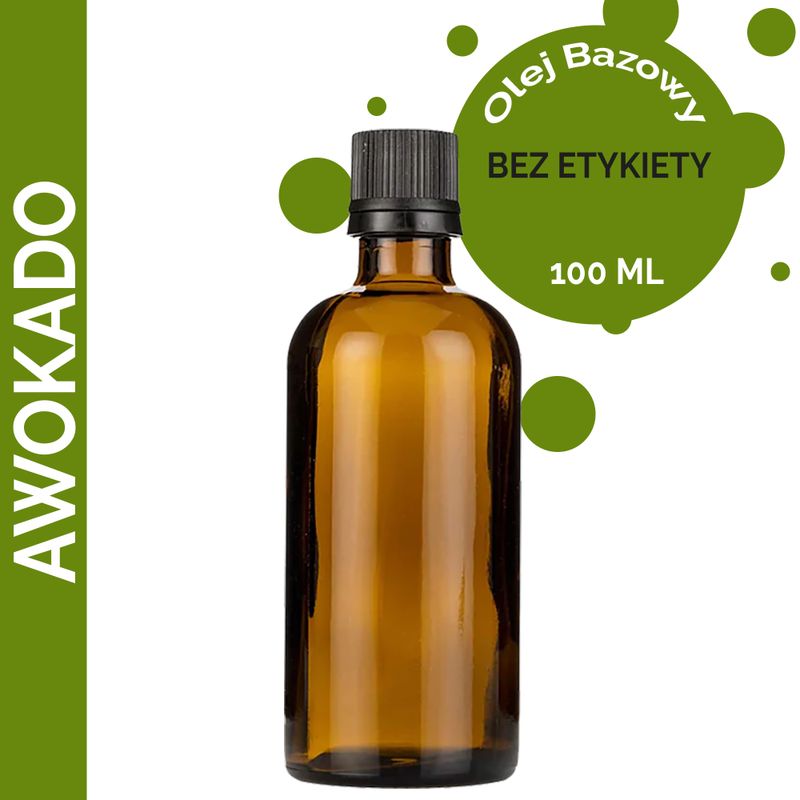 Huile d'Avocat - 100ml - Marque Blanche