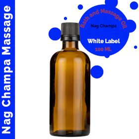 Huile de Bain et de Massage - Nag Champa - 100ml - Marque Blanche