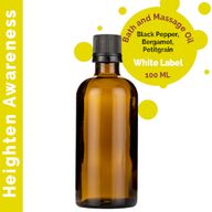 Huile de Bain et de Massage - Eveil des Sens - 100ml - Marque Blanche