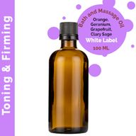 Huile de Bain et de Massage - Raffermissante - 100ml - Marque Blanche