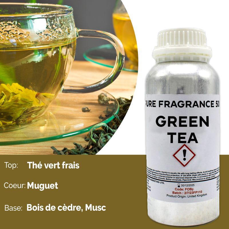 Huile Parfumée Pure - Thé Vert
