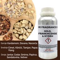 Huile Parfumée Pure - Or, Encens et Myrrhe