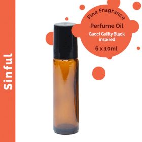 Roll-on d'Huile de Parfum 10ml - Sinful - Marque Blanche